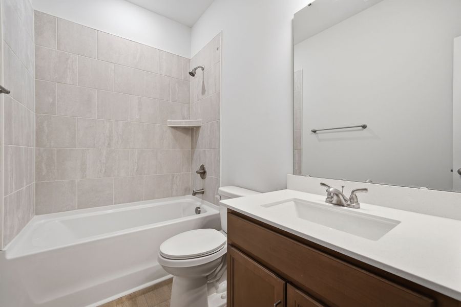 Furnished interior view inside a new home in Lakeview Village, Charlotte (Image 12).