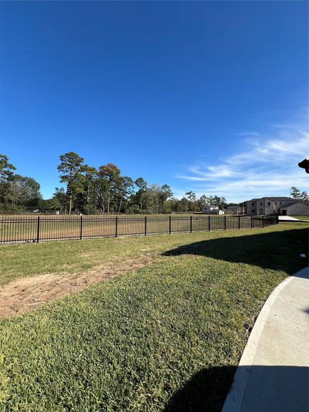 Exterior details and patio area of a home in , Spring (Image 18). Exterior details and patio area of a home in , Spring (Image 18).