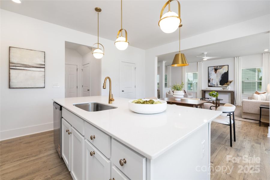 Furnished interior view inside a new home in , New London (Image 15).