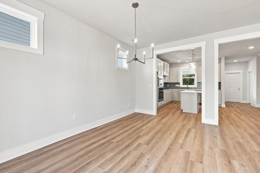 Spacious, unfurnished interior of a new home in Wendell Falls, Wendell (Image 17).