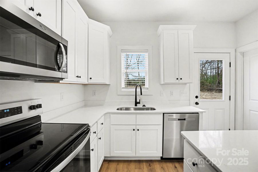 Furnished interior view inside a new home in , Monroe (Image 6).