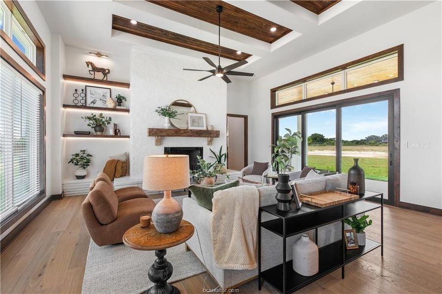 Furnished interior view inside a new home in , Bryan (Image 14).