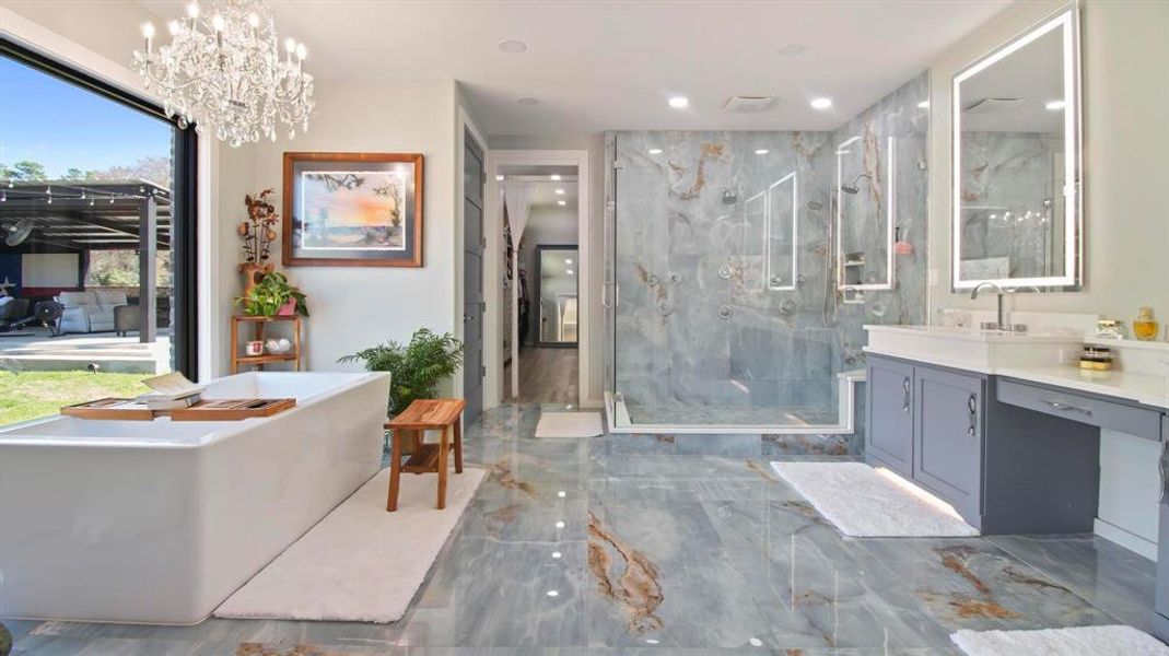 Furnished interior view inside a new home in , Richards (Image 17).