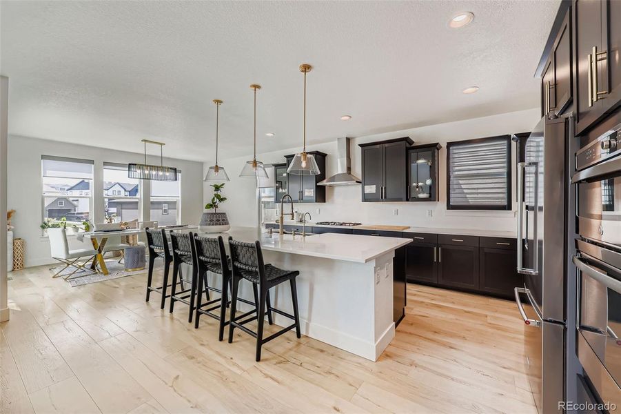 Furnished interior view inside a new home in , Castle Pines (Image 8).