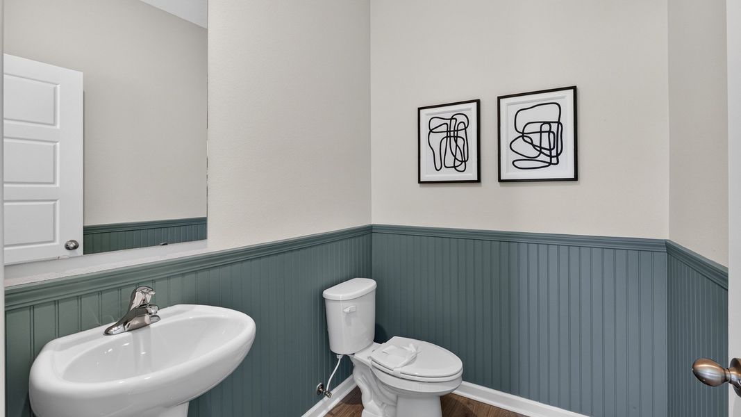 Furnished interior view inside a new home in Rookery, Green Cove Springs (Image 12).