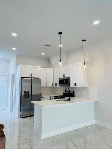 Furnished interior view inside a new home in , Houston (Image 6).