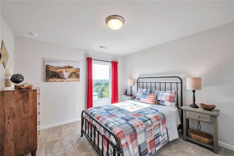 Furnished interior view inside a new home in , Calhoun (Image 12).