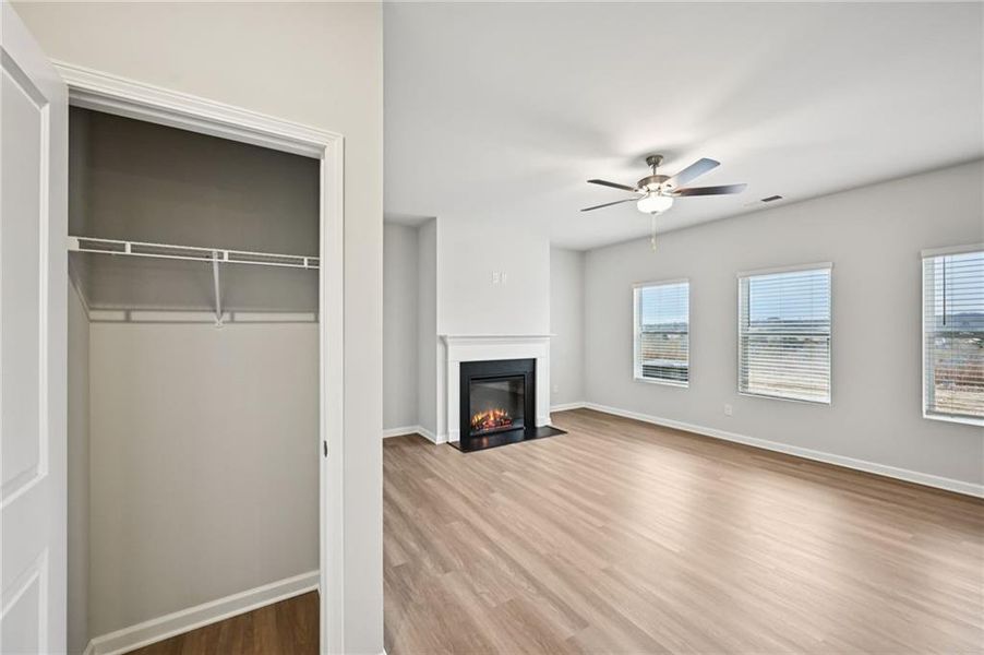 Spacious, unfurnished interior of a new home in The Hills at Cedar Creek, Winder (Image 16).