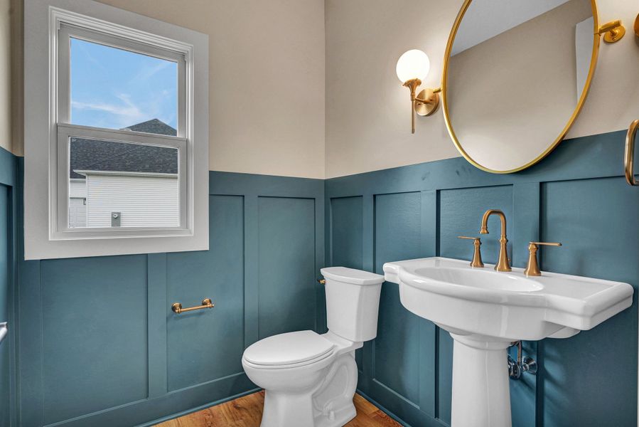Representative furnished interior of a home built from the The Lexington by Forbes Capretto Homes in Birdsong Estates, Orchard Park (Image 16).