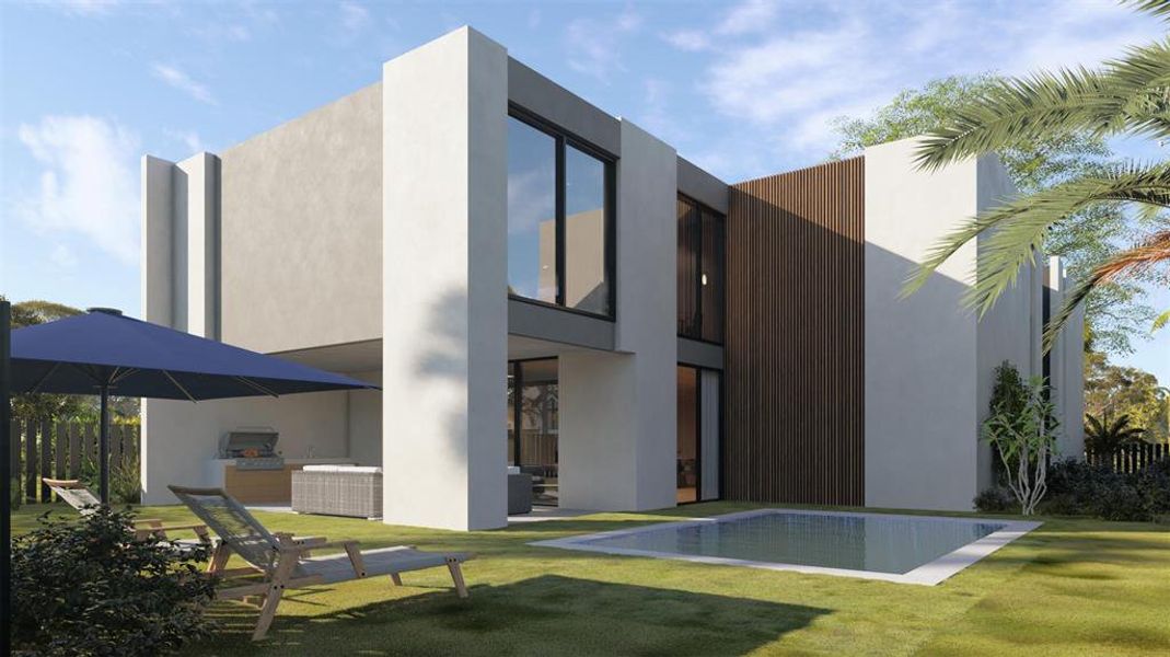 Front exterior of a new home in , Dallas, TX, highlighting curb appeal (Image 1). Front exterior of a new home in , Dallas, TX, highlighting curb appeal (Image 1).