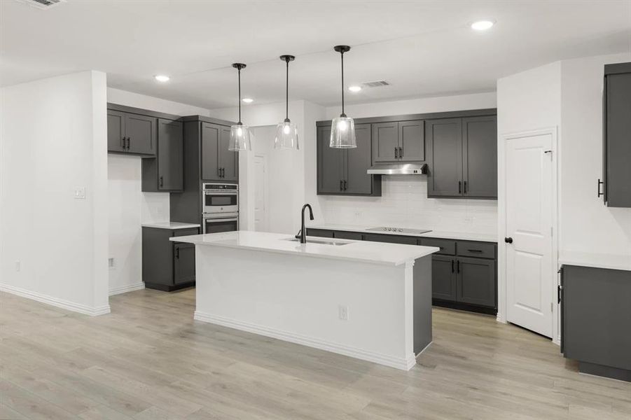 Kitchen featuring the Minimalist Collection Kitchen featuring the Minimalist Collection