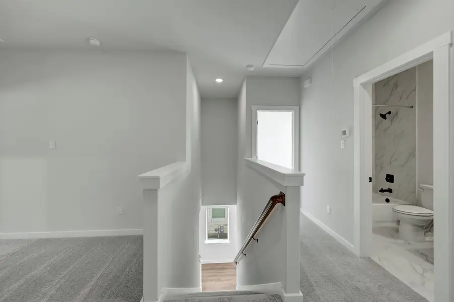Spacious, unfurnished interior of a new home in Park Central, Georgetown (Image 34). Spacious, unfurnished interior of a new home in Park Central, Georgetown (Image 34).