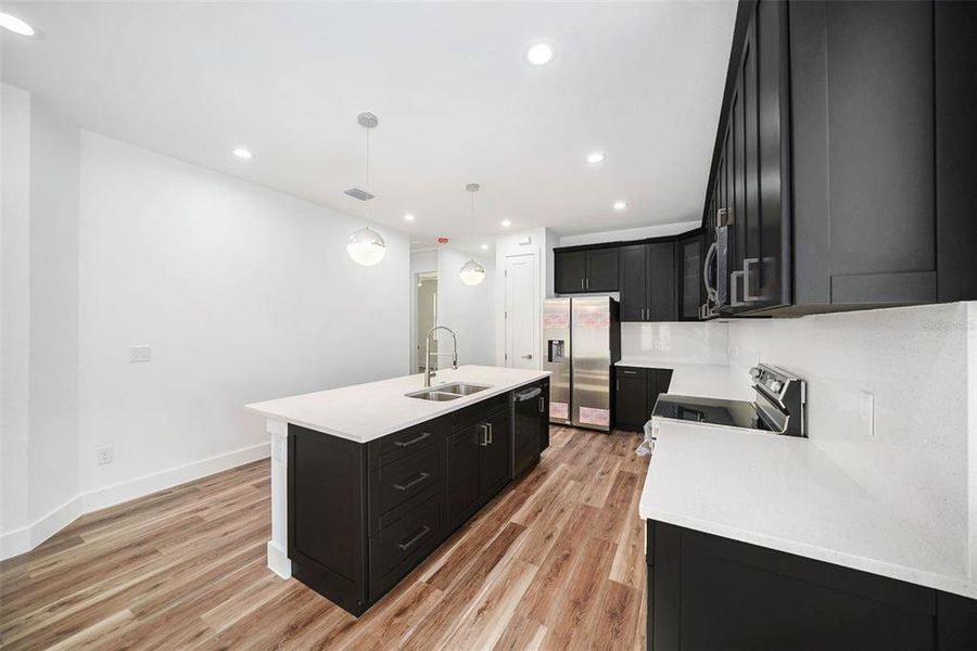 Furnished interior view inside a new home in , Tampa (Image 8). Furnished interior view inside a new home in , Tampa (Image 8).