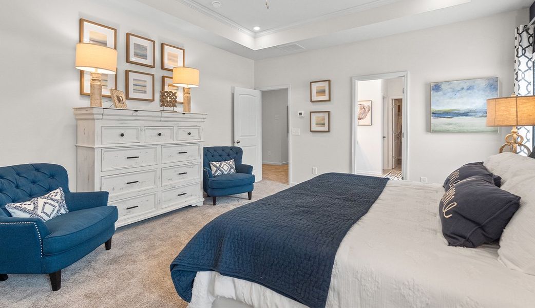 Furnished interior view inside a new home in Sycamore Crest, Calhoun (Image 10).
