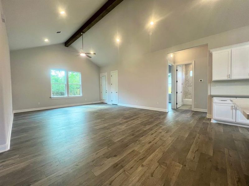 Living room and dining room combo