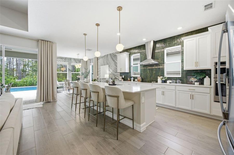 Furnished interior view inside a new home in Pearl Estates, Lutz (Image 7).