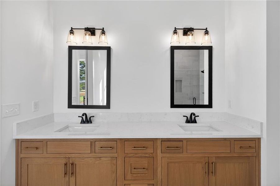 Furnished interior view inside a new home in , Dallas (Image 12).