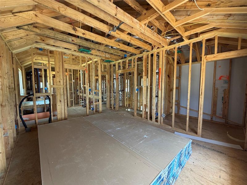 In-progress construction of a new home in Cannon Ranch, Dripping Springs, TX (Image 15).