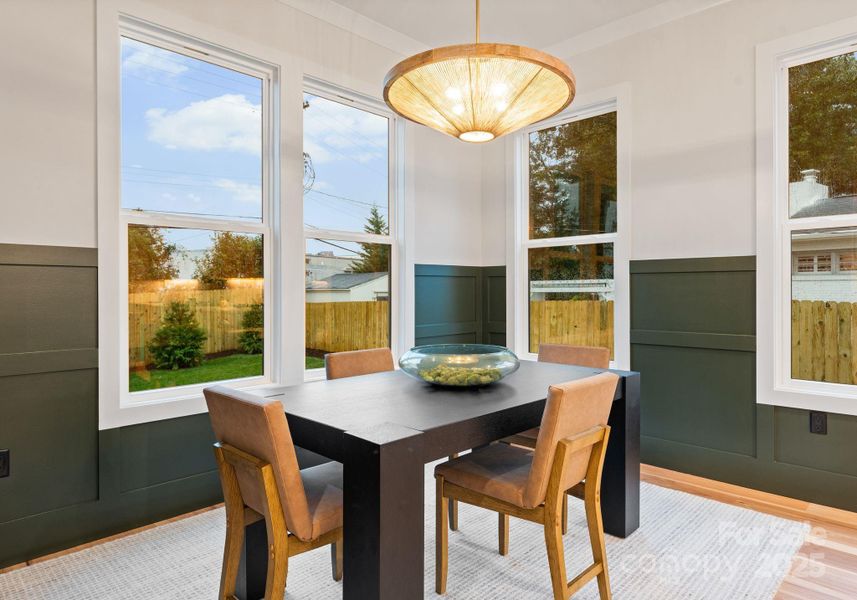 Furnished interior view inside a new home in , Charlotte (Image 33). Furnished interior view inside a new home in , Charlotte (Image 33).