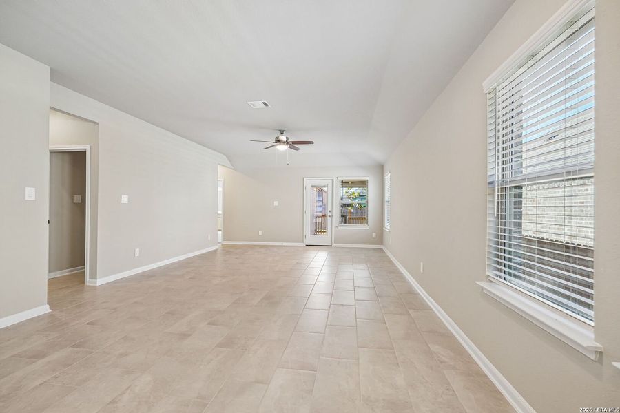 Spacious, unfurnished interior of a new home in Arcadia Ridge - Premier Series, San Antonio (Image 35). Spacious, unfurnished interior of a new home in Arcadia Ridge - Premier Series, San Antonio (Image 35).