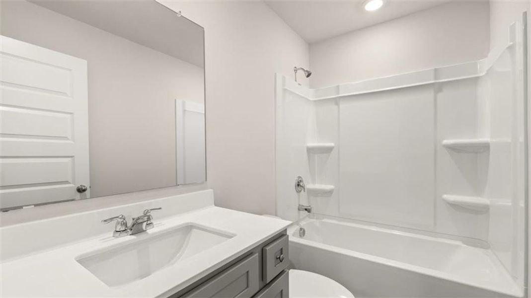 Furnished interior view inside a new home in Brookland Commons, Monroe (Image 4).