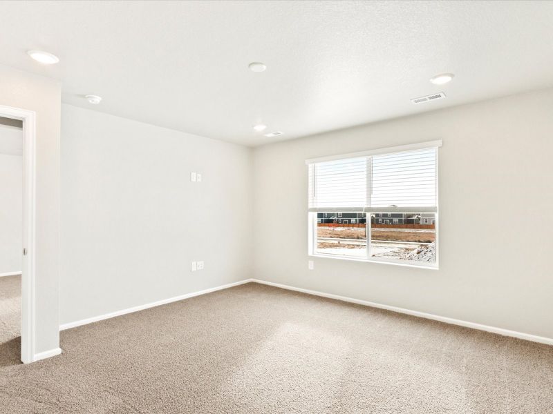 Spacious, unfurnished interior of a new home in Frontier Estates - The Flora Collection, Firestone (Image 12). Spacious, unfurnished interior of a new home in Frontier Estates - The Flora Collection, Firestone (Image 12).