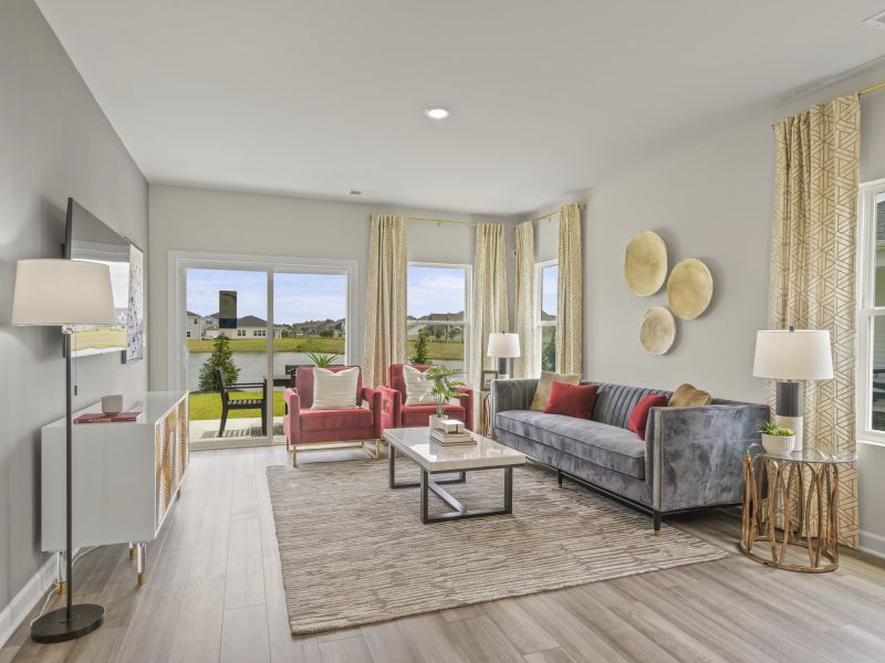 Sydney floorplan modeled at Clear Pond in Myrtle Beach, SC.