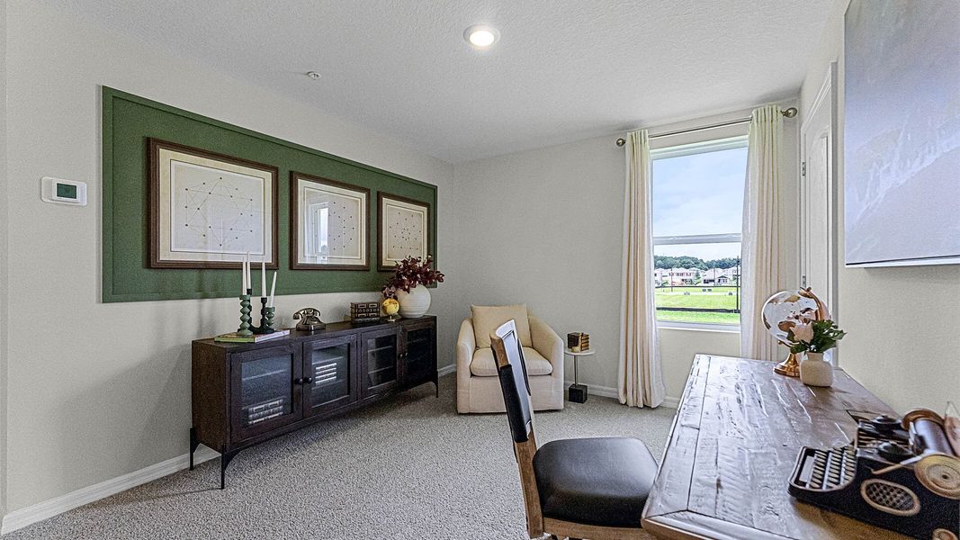 Furnished interior view inside a new home in Windrose, Apopka (Image 17).