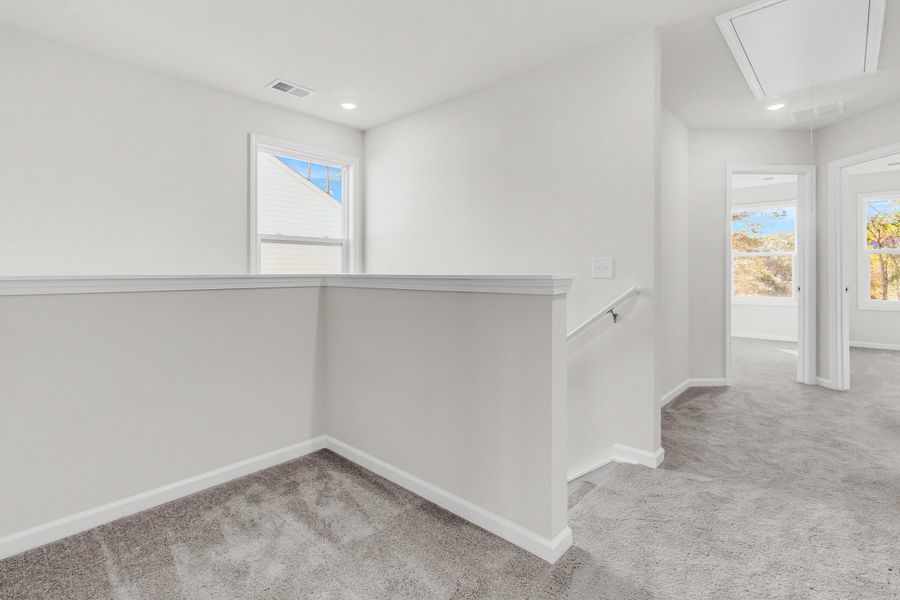 Spacious, unfurnished interior of a new home in Central Creek, Goose Creek (Image 23).