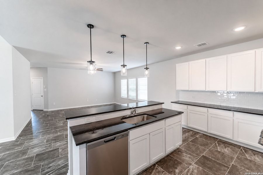 Furnished interior view inside a new home in Morgan Meadows, San Antonio (Image 4).