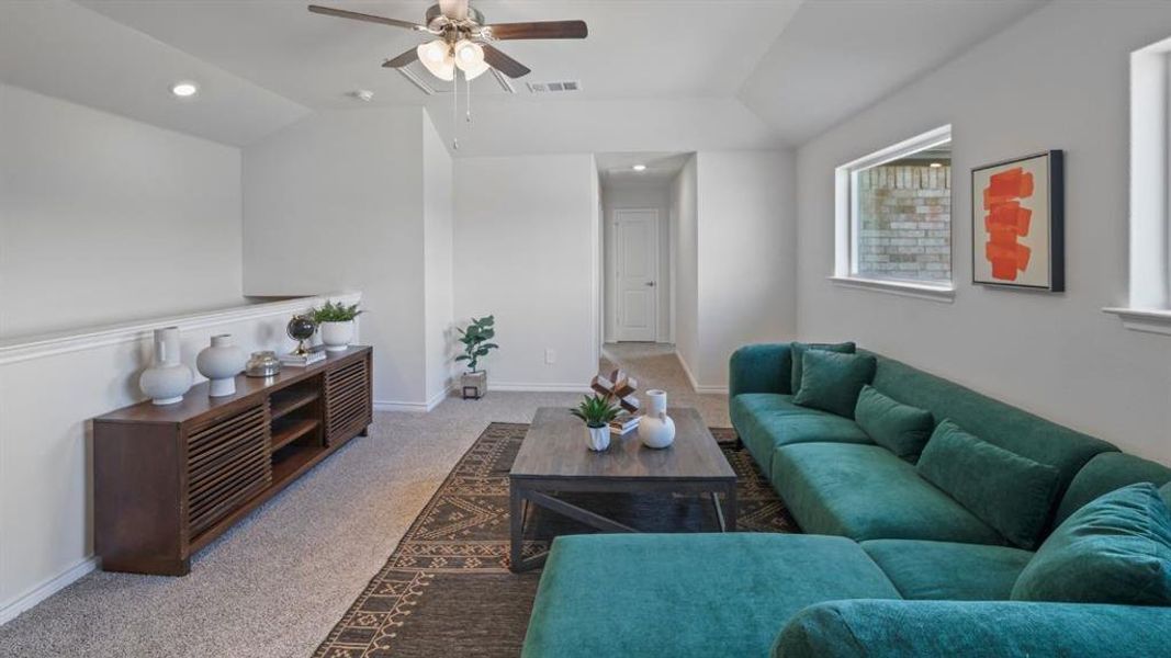 Furnished interior view inside a new home in The Preserve at Forum, Grand Prairie (Image 13).