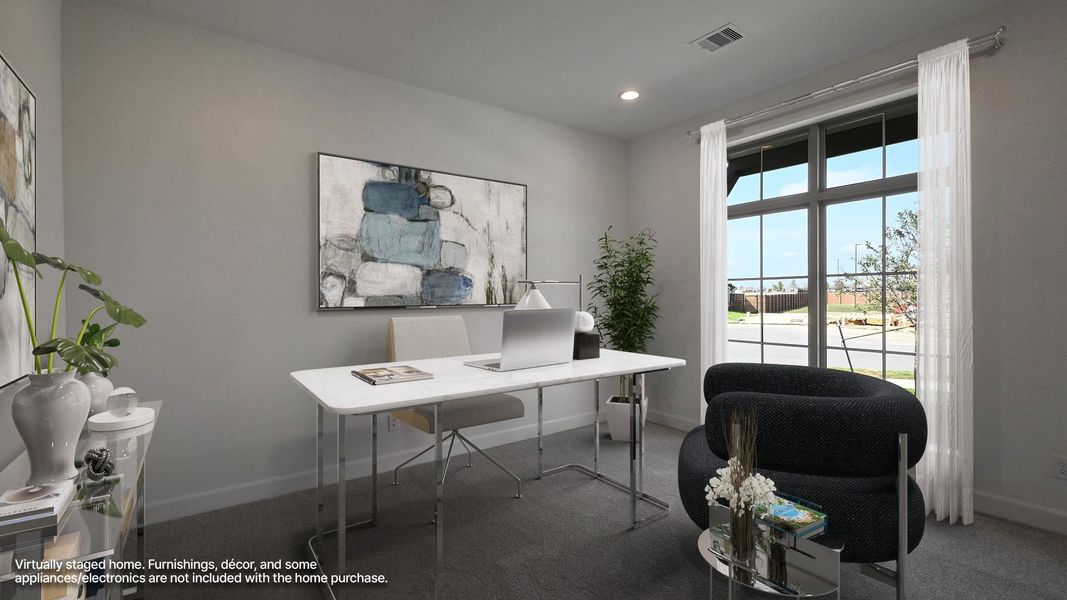 Furnished interior view inside a new home in Juniper Springs, Lockhart (Image 9).