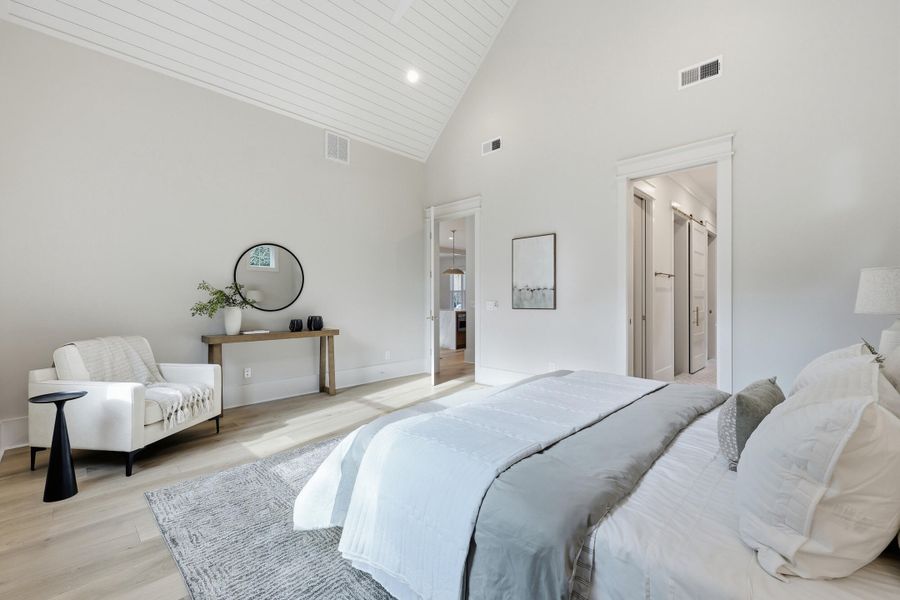 Furnished interior view inside a new home in , Mount Pleasant (Image 17).