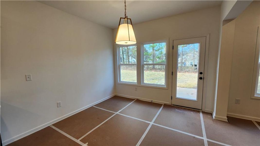 In-progress construction of a new home in The Estates at Casteel, Bethlehem, GA (Image 24).
