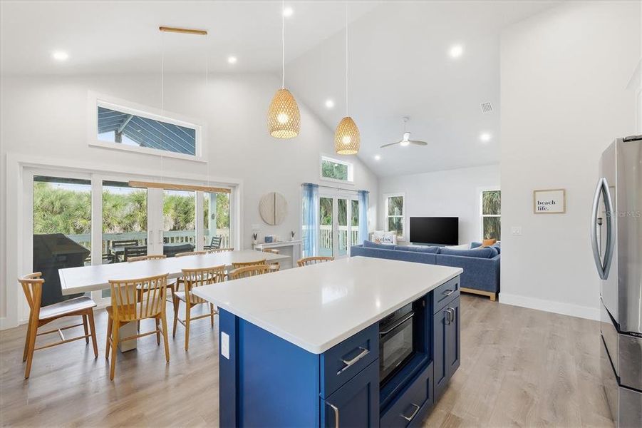 Furnished interior view inside a new home in , Placida (Image 18).