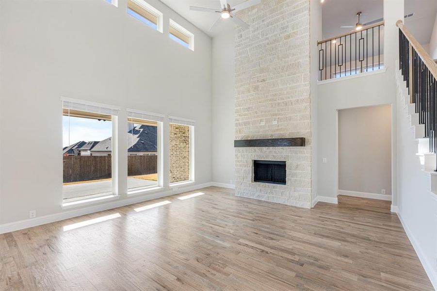 Spacious, unfurnished interior of a new home in Hayes Crossing, Midlothian (Image 33).