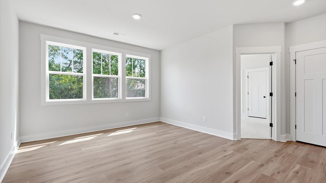 Furnished interior view inside a new home in Pelham Crossing Single Family Homes, Greer (Image 40).
