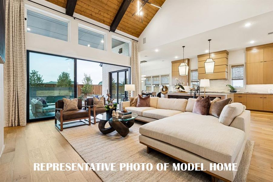 Grand living spaces are waiting for you in all of our homes in Prosper Ridge! REPRESENTATIVE PHOTO OF MODEL HOME Grand living spaces are waiting for you in all of our homes in Prosper Ridge! REPRESENTATIVE PHOTO OF MODEL HOME