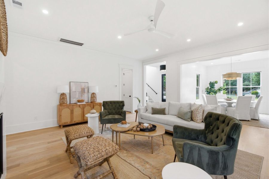 Furnished interior view inside a new home in , Mount Pleasant (Image 16). Furnished interior view inside a new home in , Mount Pleasant (Image 16).