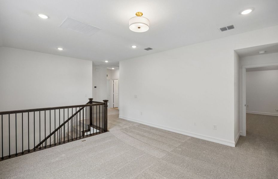 Spacious, unfurnished interior of a new home in Anna Town Square, Anna (Image 16). Spacious, unfurnished interior of a new home in Anna Town Square, Anna (Image 16).