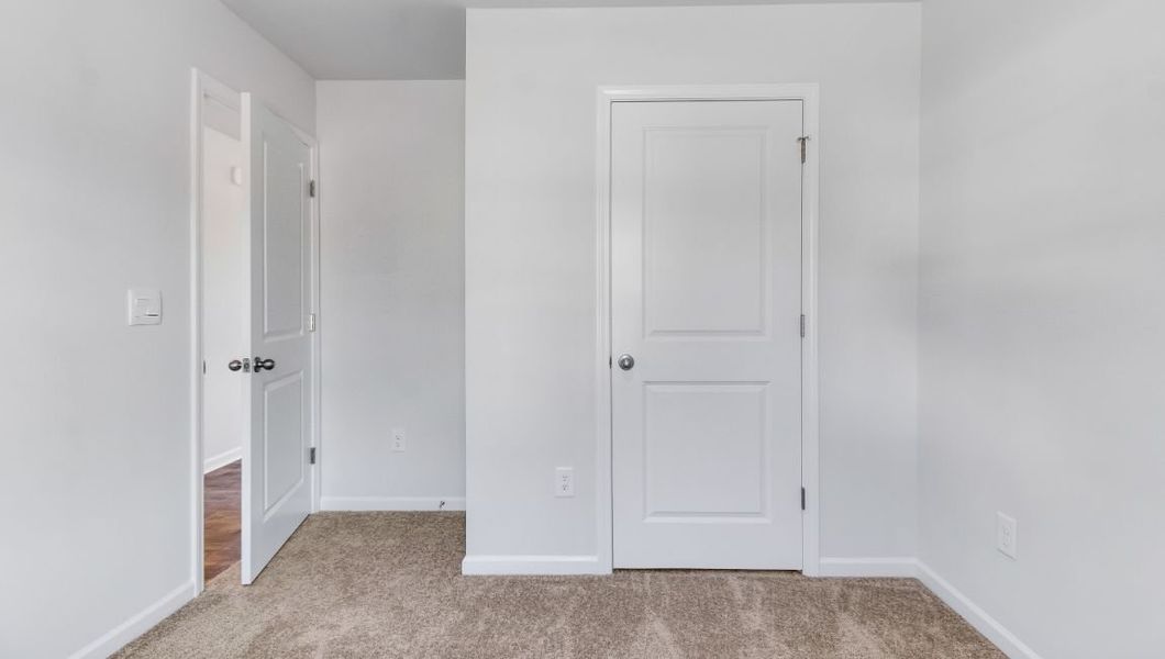 Representative unfurnished interior of a home built from the Hannah by D.R. Horton in The Park at Wilkinson, Orangeburg (Image 13).