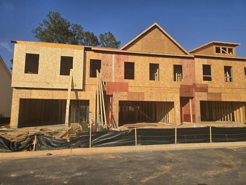 In-progress construction of a new home in , Snellville, GA (Image 6).