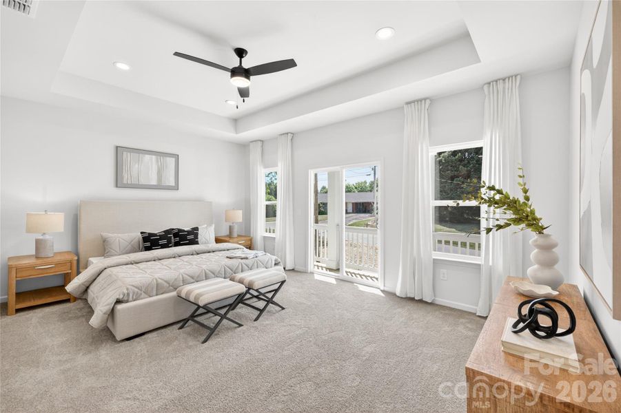 Furnished interior view inside a new home in , Mooresville (Image 13).