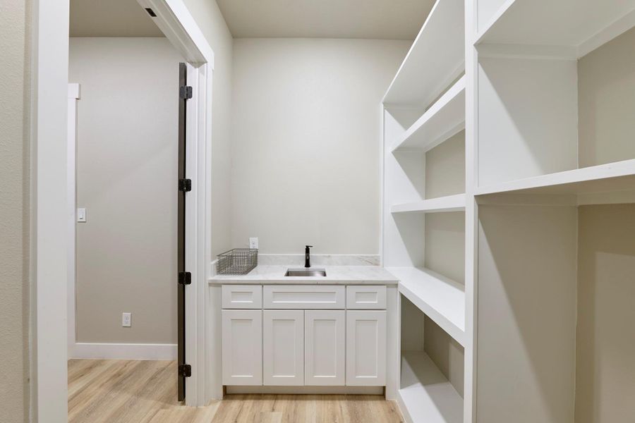 Furnished interior view inside a new home in , Angleton (Image 17).
