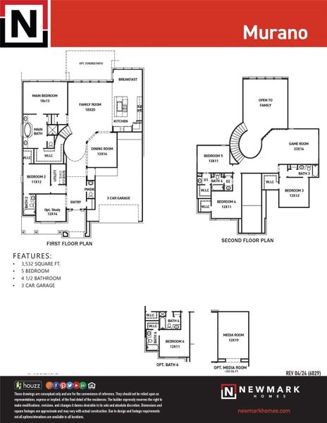 Floor Plan with options