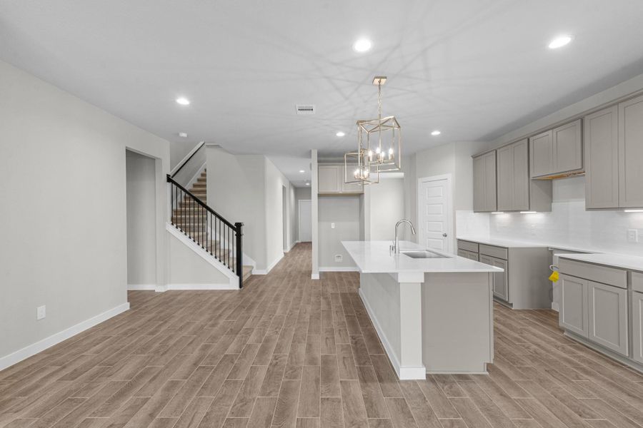 Furnished interior view inside a new home in Briarwood Crossing, Rosenberg (Image 7).
