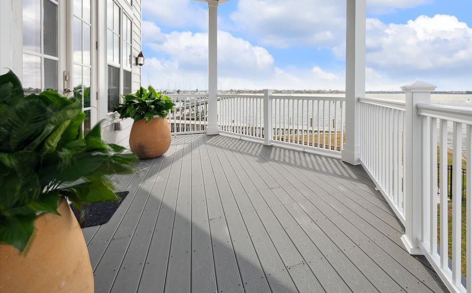 Living room balcony view.