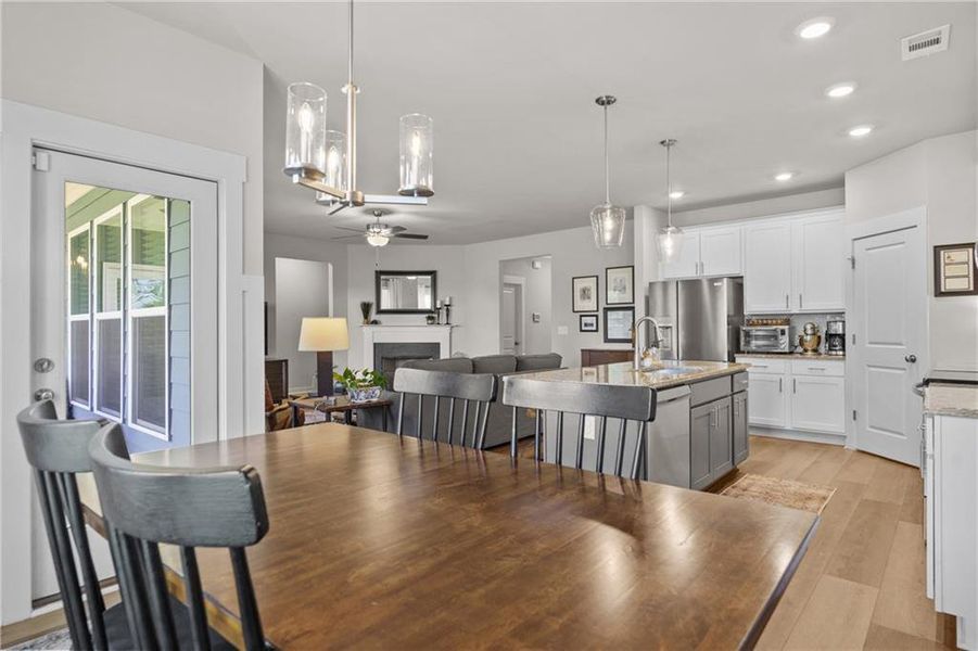 Furnished interior view inside a new home in , Jefferson (Image 26).