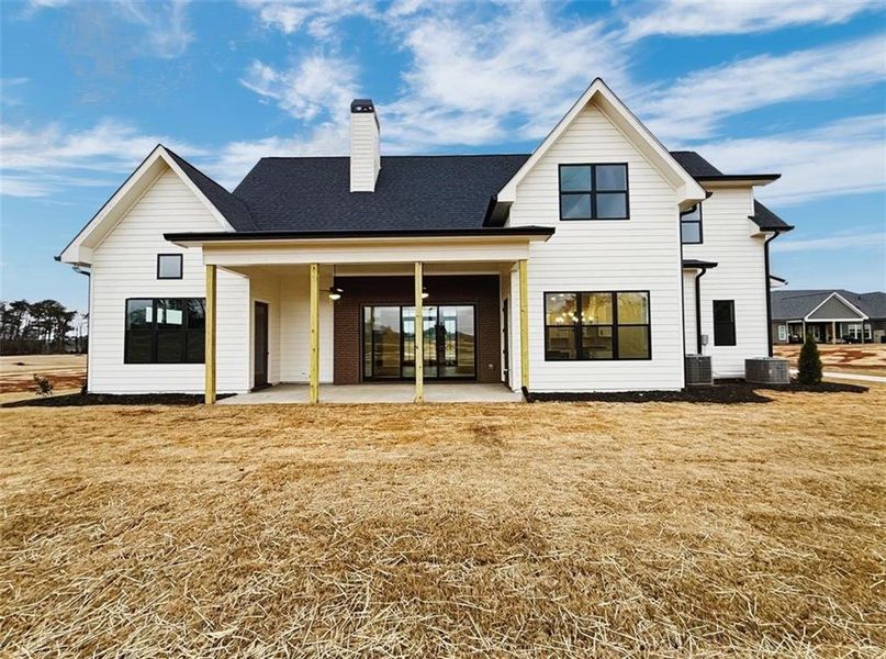 Exterior details and patio area of a home in , Rydal (Image 4).