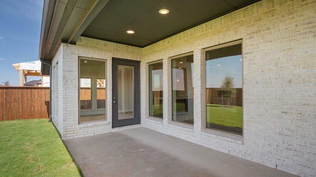 Exterior details and patio area of a home in , Celina (Image 3).